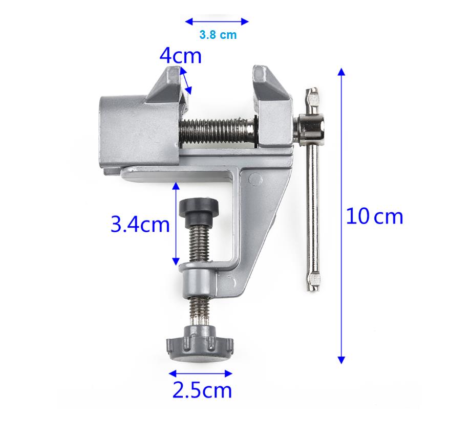 Takı Hobi İşleri İçin Mini Masa Tezgah Mengene 38 Mm